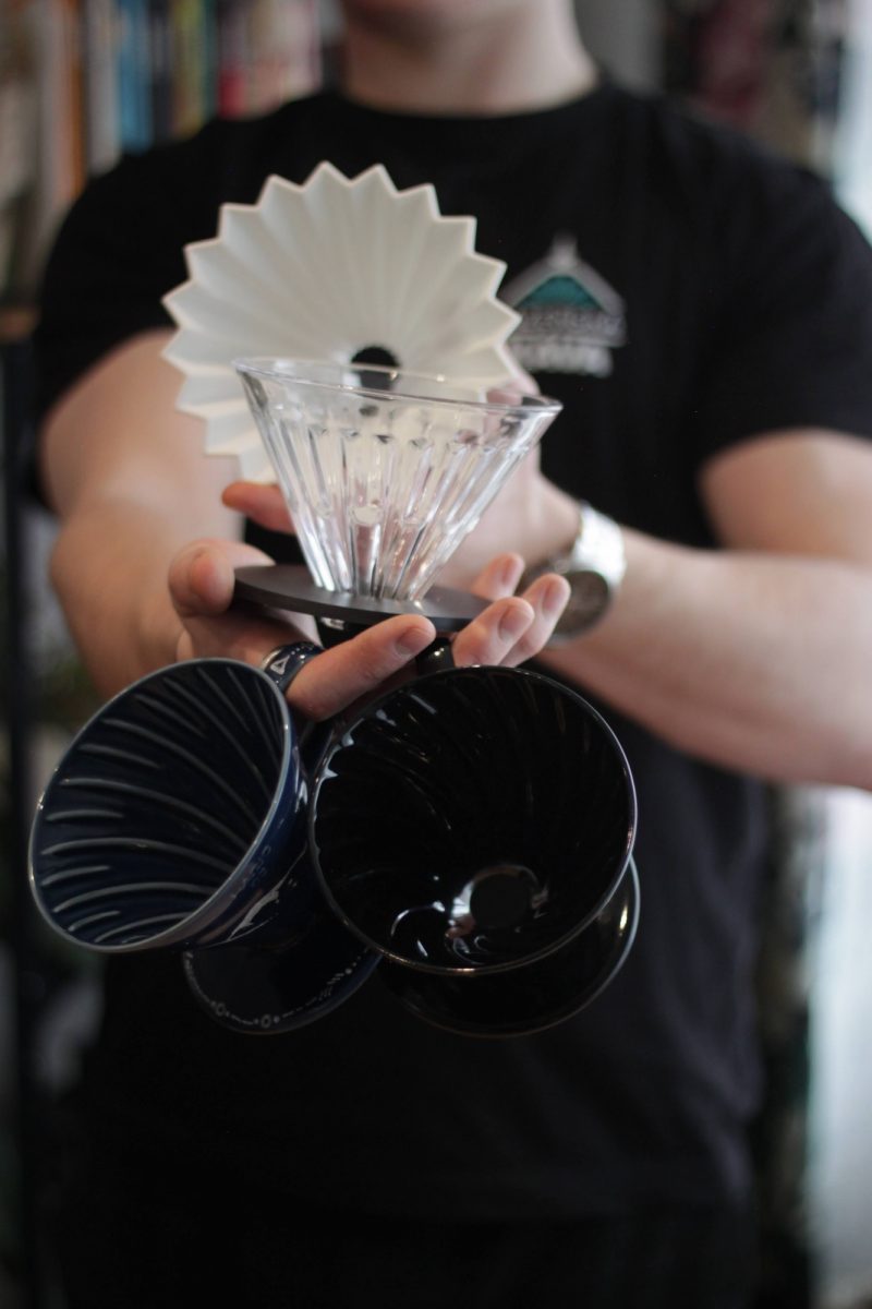 Filtre à Café En Céramique Origami - Forme Cône, Haute Conductivité Thermique, Réutilisable, Lavable, Choix De Couleurs