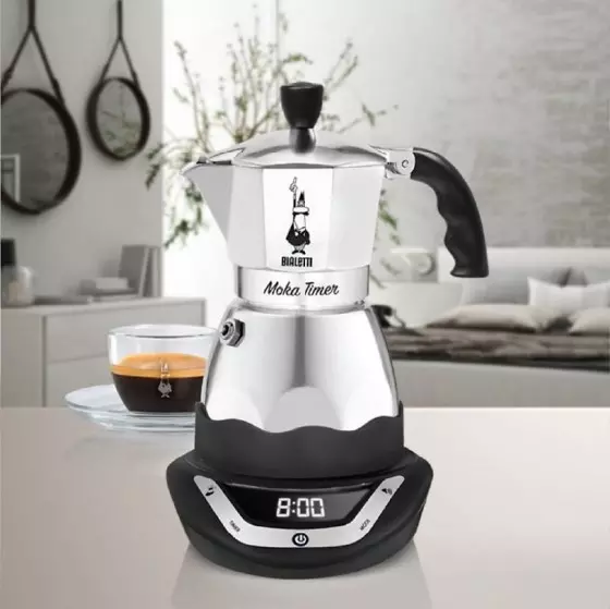 Bialetti Moka Timer 6tz - Electric coffee pot - Coffeedesk