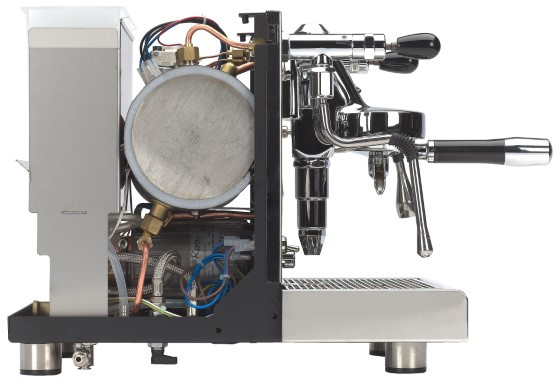 Pogled iznutra aparata za kavu ECM Mechanika IV Profi
